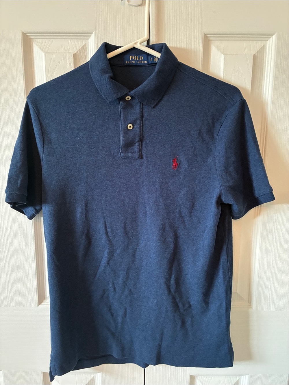 Polo by Ralph Lauren Navy Polo with Red Logo